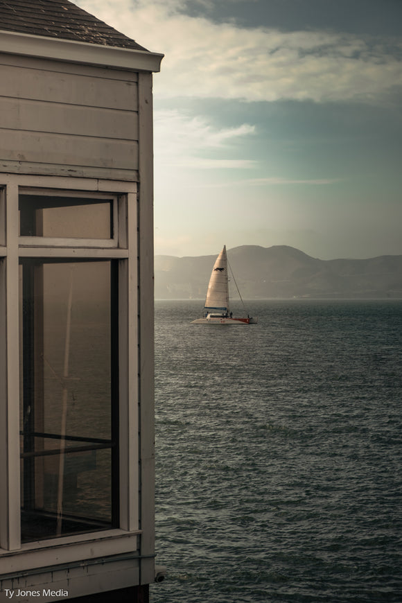 San Francisco Sailing Print